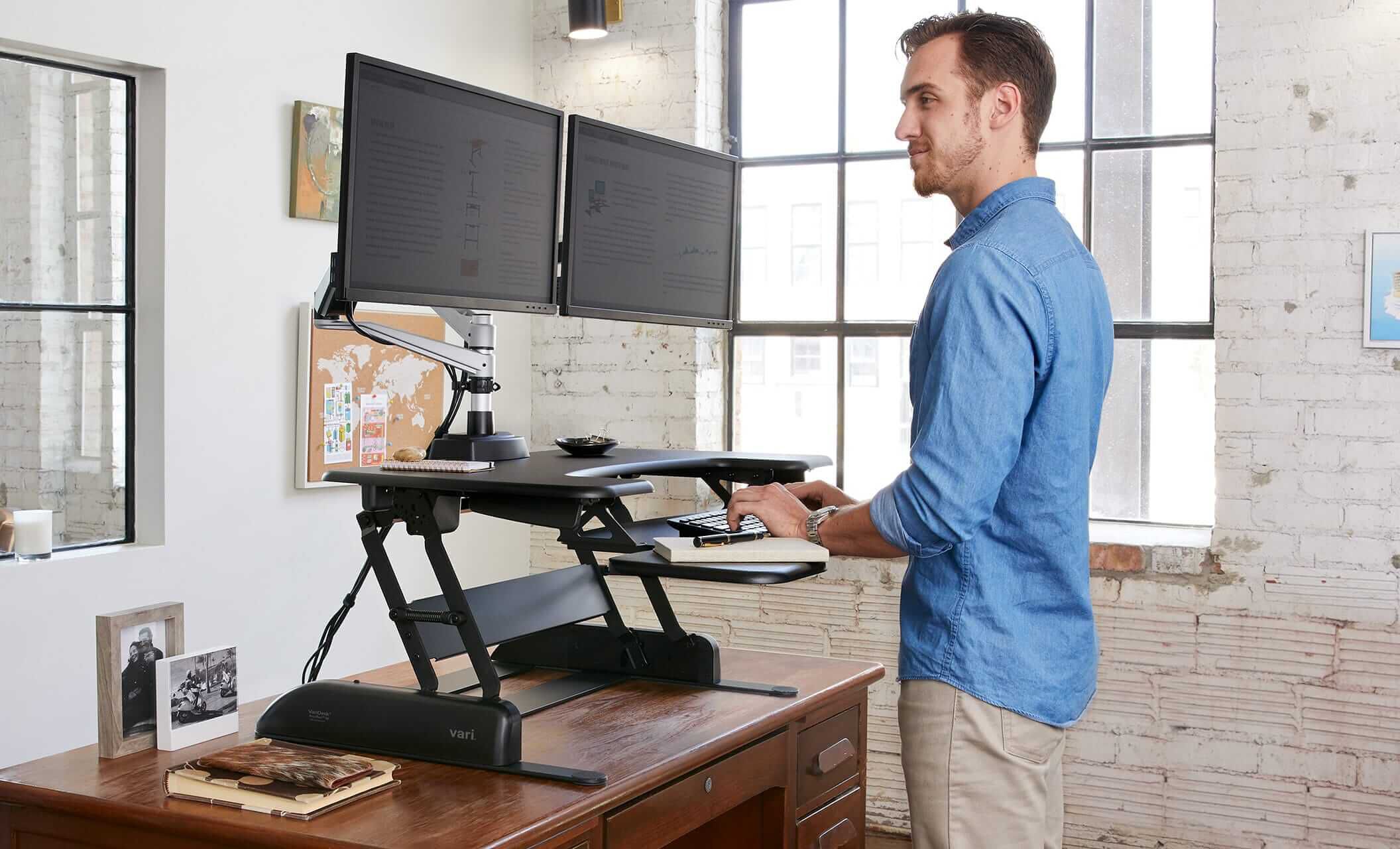 Standing desk outlet vari