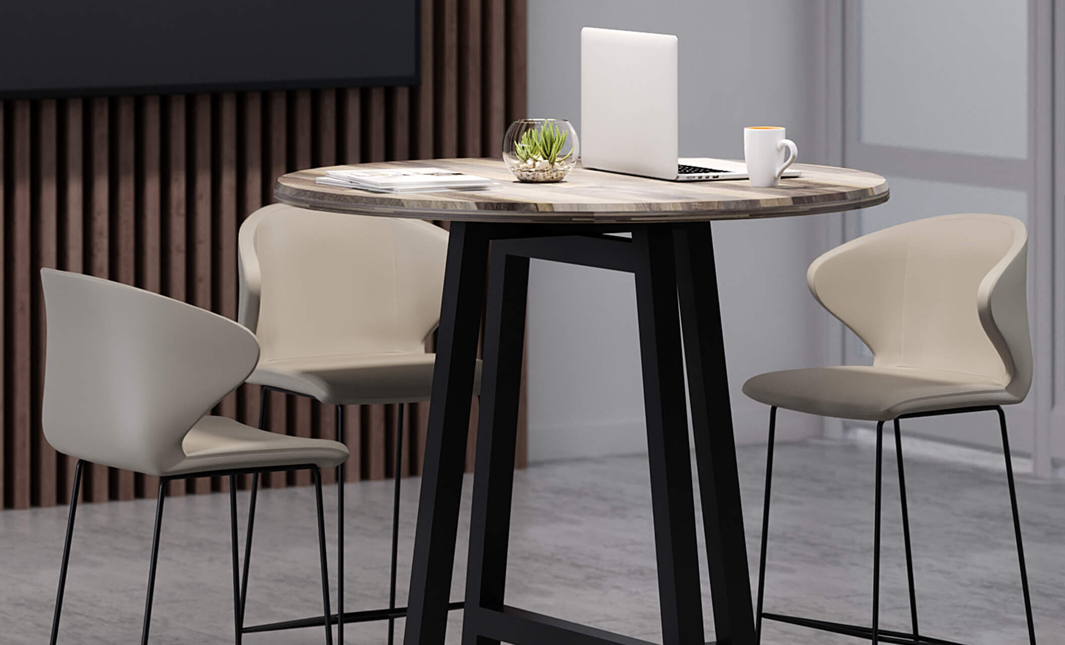 breakfast bar stools black and chrome