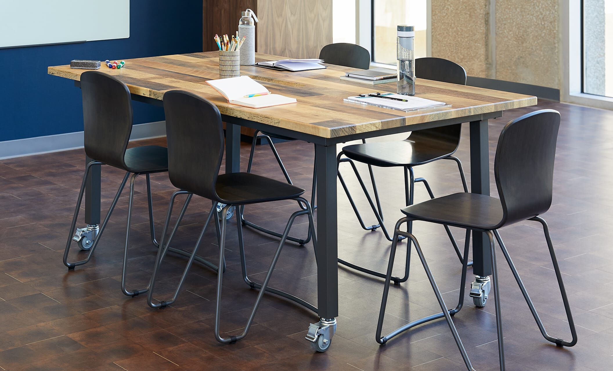 conference table on wheels