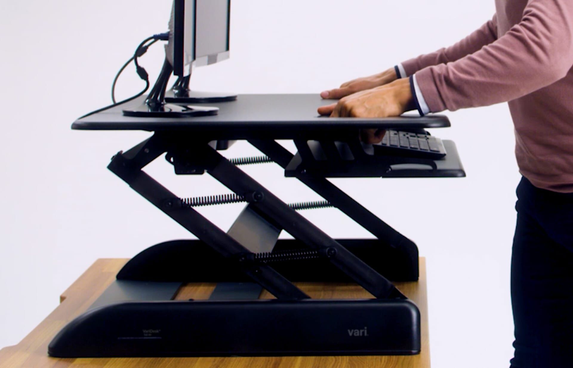 varidesk for tall person