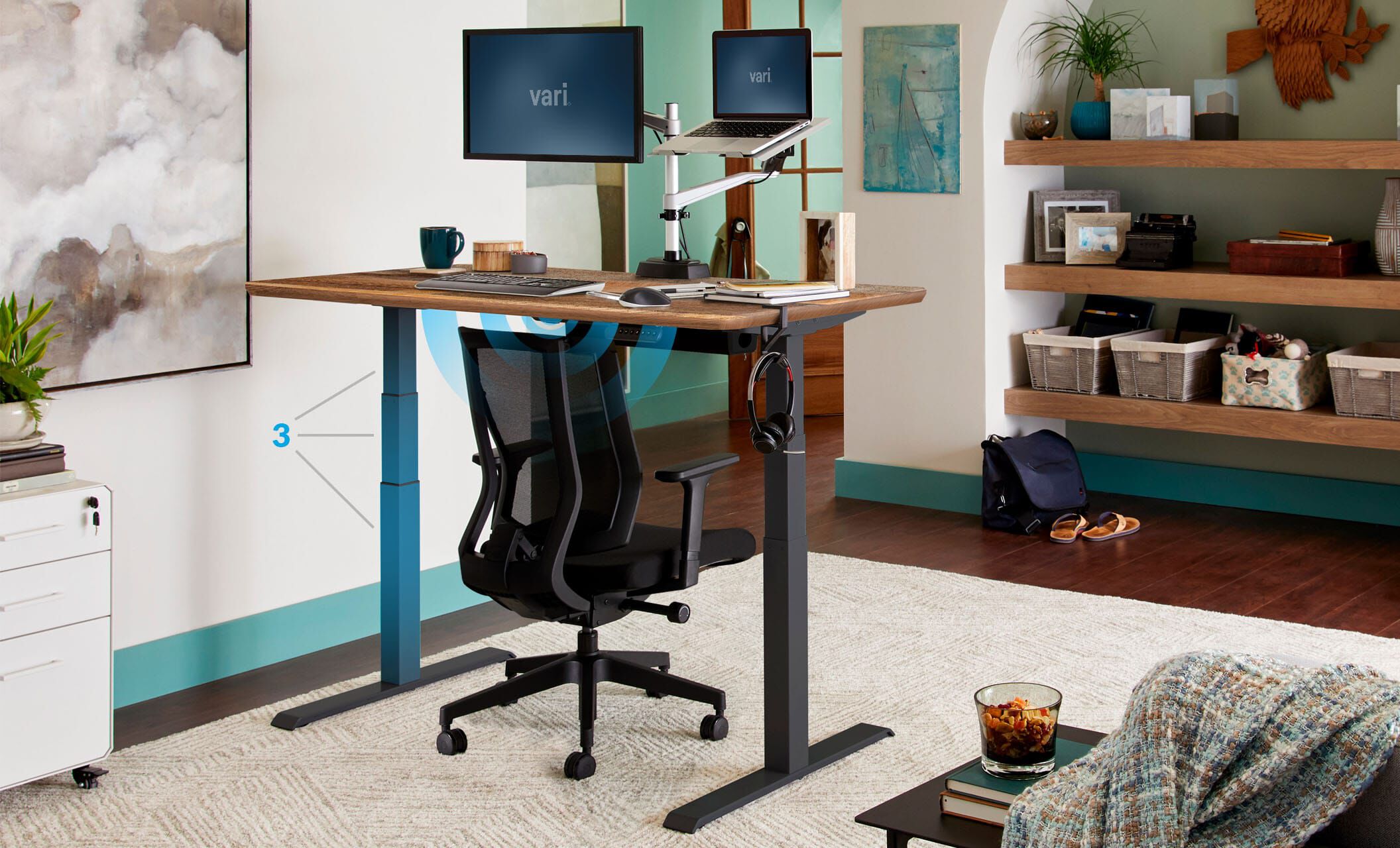 Vari electric deals standing desk 48