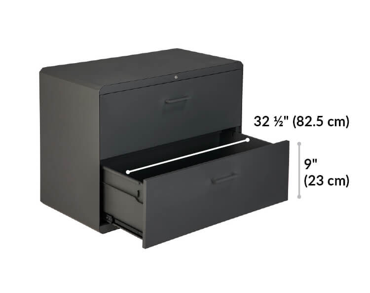 36 inch lateral file cabinet