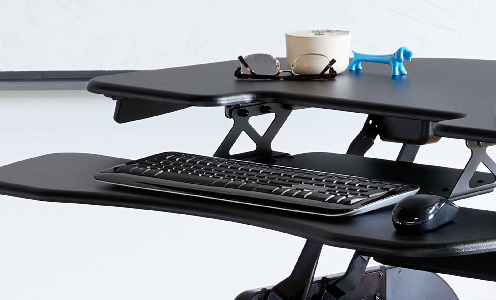 Varidesk l outlet shape