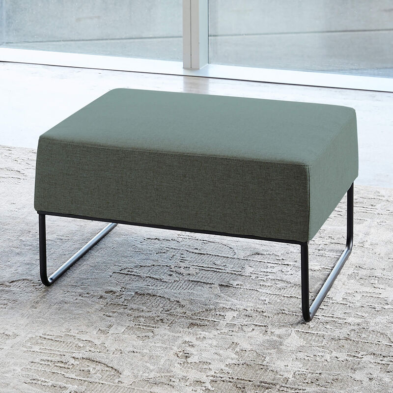 sectional ottoman in office setting image number null