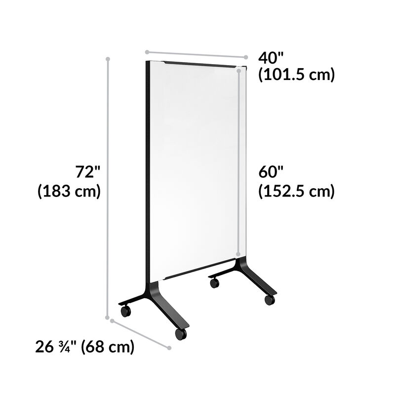 Mobile Dry Erase Board 40x28 Inches Portable Whiteboard Stand Easel  Whiteboard Flip chart Easel Board Can Fit 25 Sheet Paper Pad for Sale in  Chesapeake, VA - OfferUp