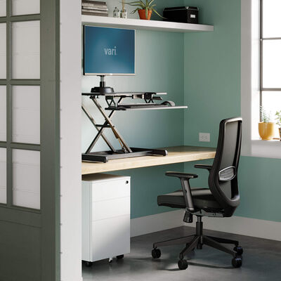Vari Standing Mat Anti Fatigue Standing Desk Mat 36 x 24 Black - Office  Depot