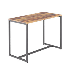 Standing Work Table reclaimed wood